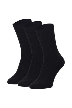 Bamboe sokken - 2 x 2 rib - 6-Pack