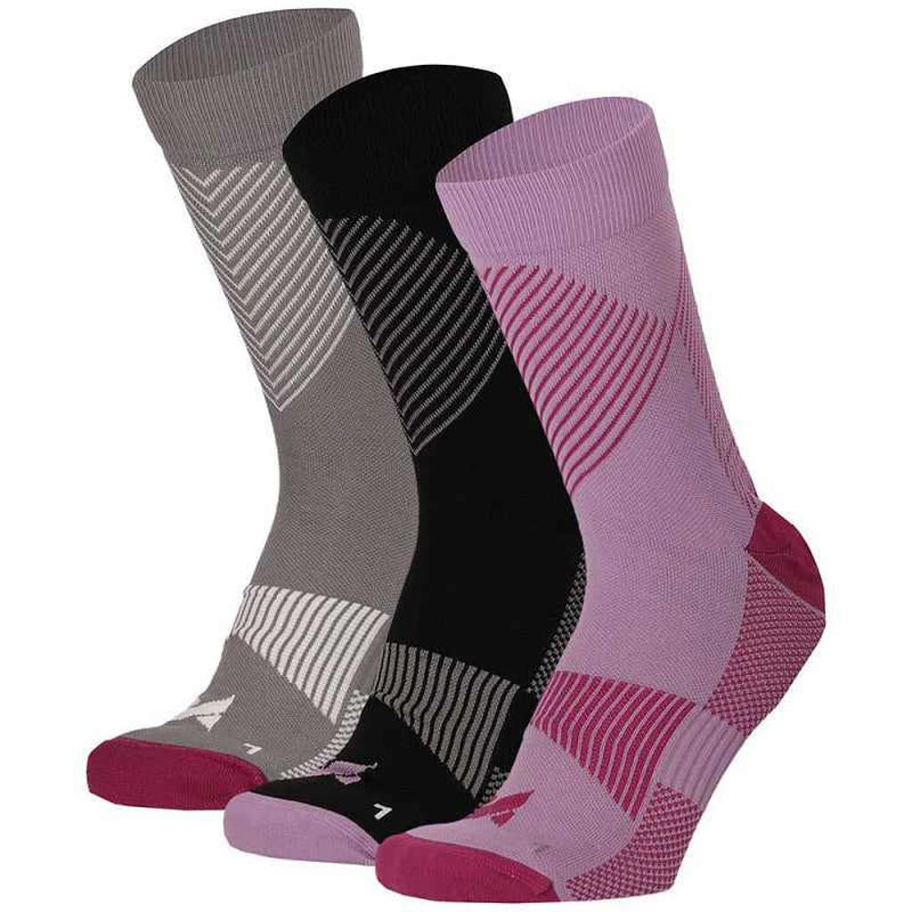 Morethansocks Quarter compressiesokken - 6-Pack