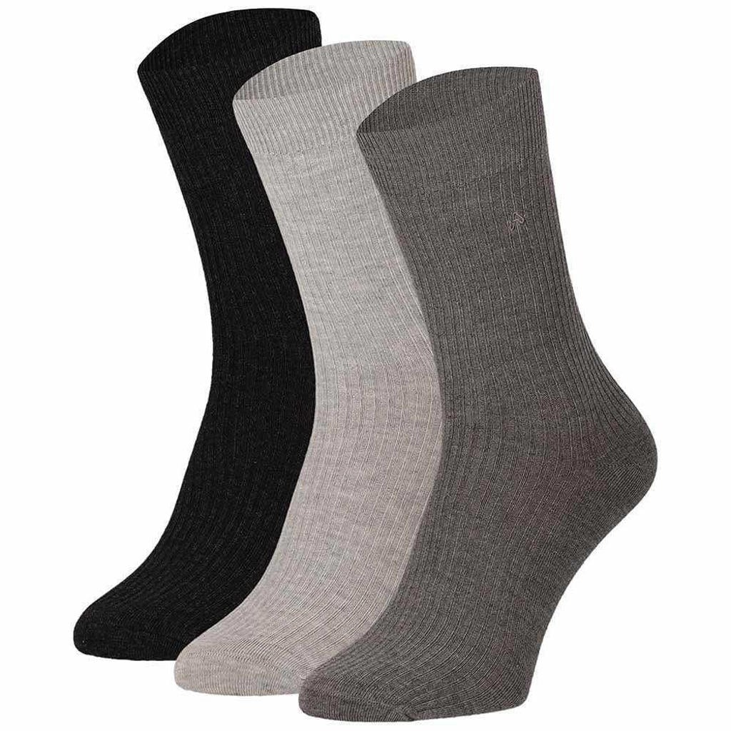 Morethansocks Bamboe sokken - 2 x 2 rib - 6-Pack