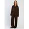 Spooq the label loose fit broek - donkerbruin