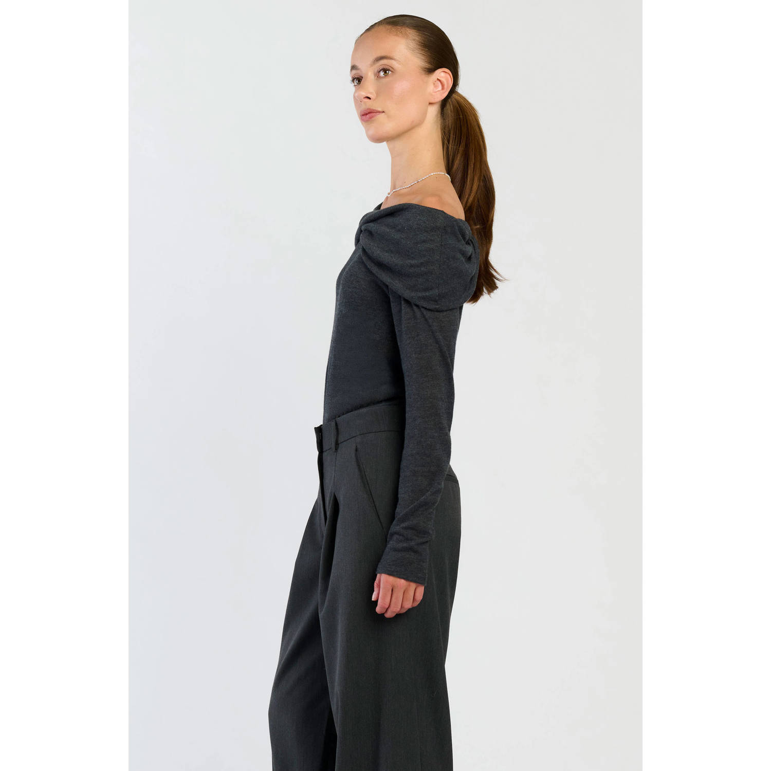 Spooq the label top grijs