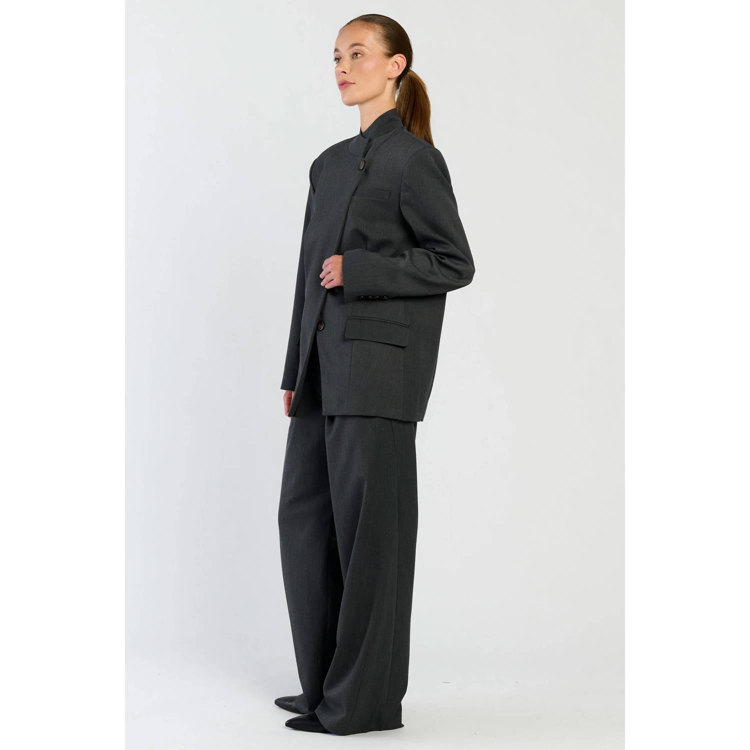 Spooq the label oversized blazer grijs