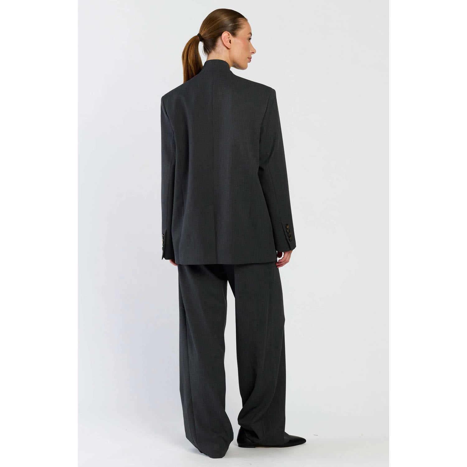 Spooq the label oversized blazer grijs