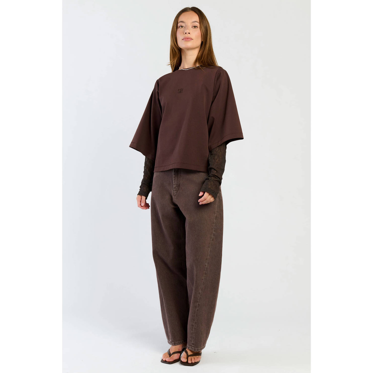 Spooq the label T-shirt bruin