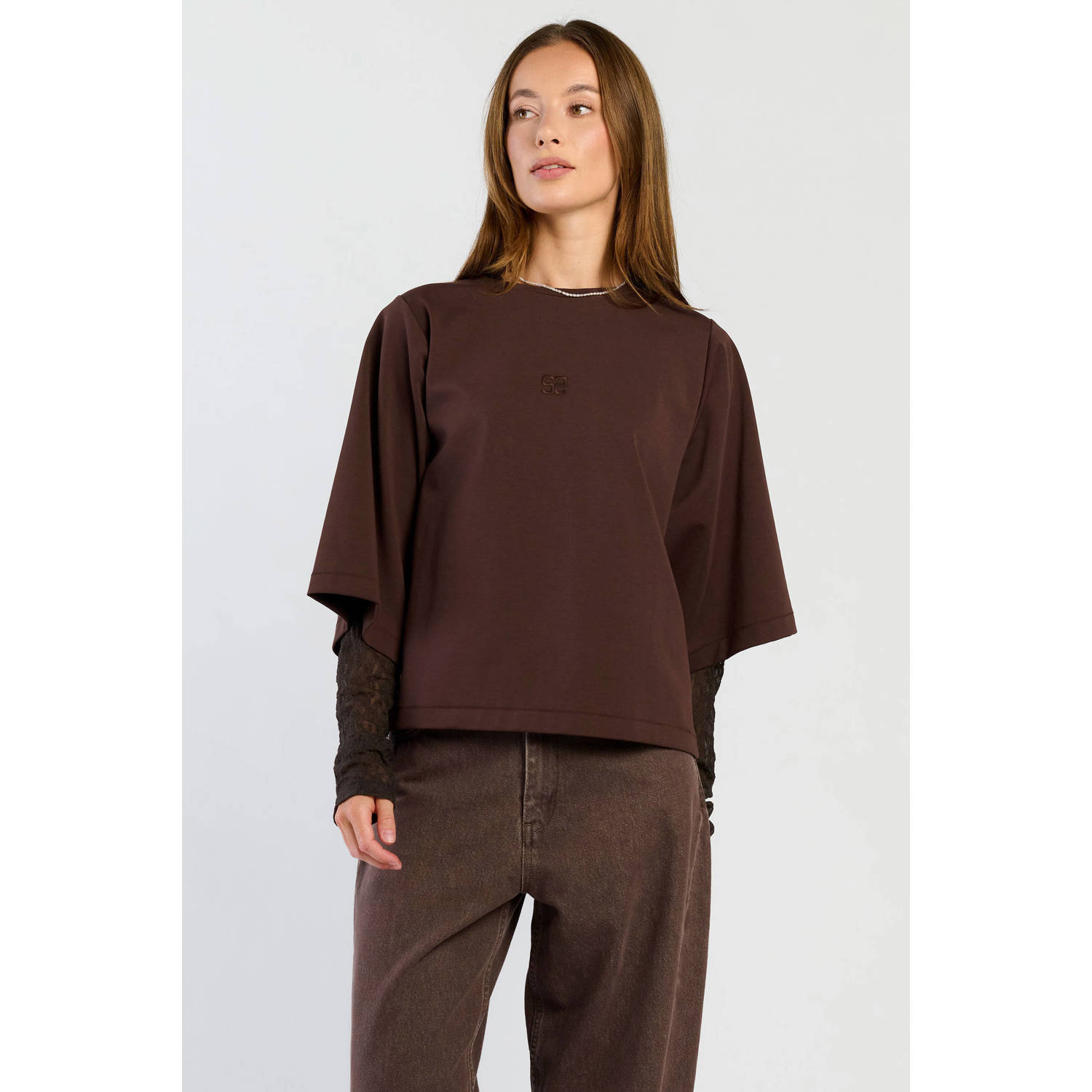 Spooq the label T-shirt bruin