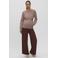 MAMALICIOUS wide leg zwangerschapsbroek - bruin