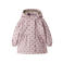 LIL' ATELIER MINI winterjas met print - roze/bruin
