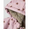 LIL' ATELIER BABY winterjas met hartjes - roze