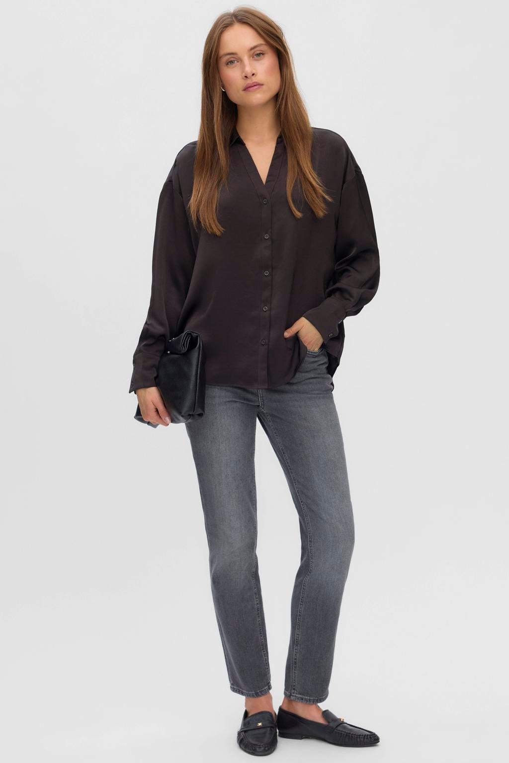 VERO MODA blouse - bruin