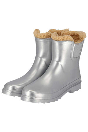 Chelsea regenlaarzen dames - Fake fur voering