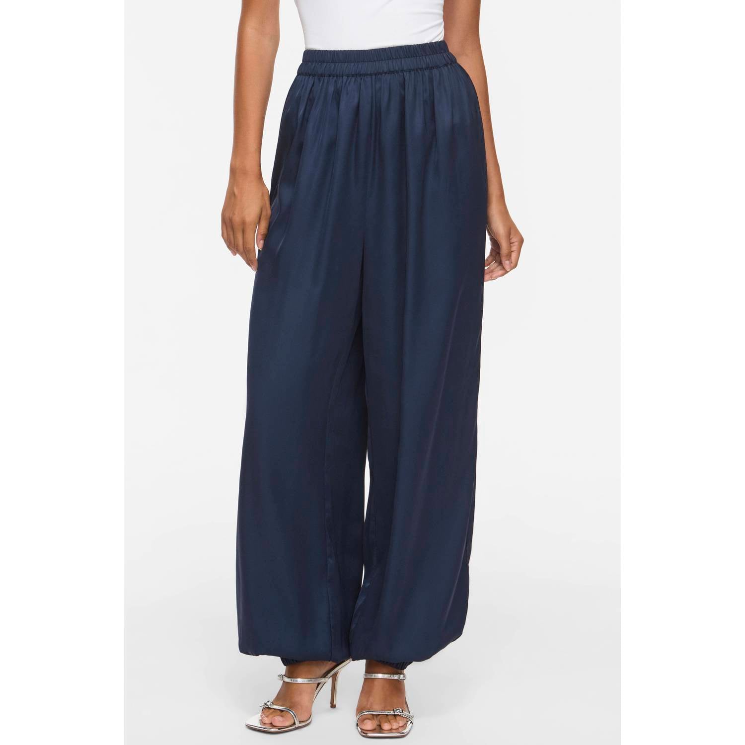 VILA ballonbroek marineblauw