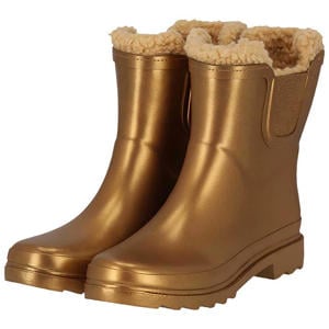 Chelsea regenlaarzen dames - Fake fur voering