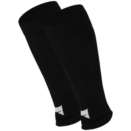 Xtreme Voetbalsokken zonder voet 2-Paar Sleeve – Zwart