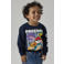 NAME IT MINI Pokemon sweater met print - donkerblauw