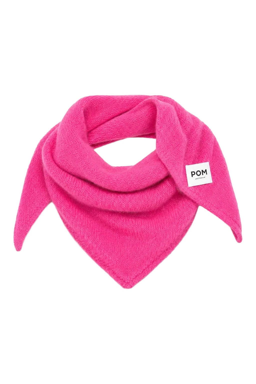 POM Amsterdam triangle scarf Elly roze
