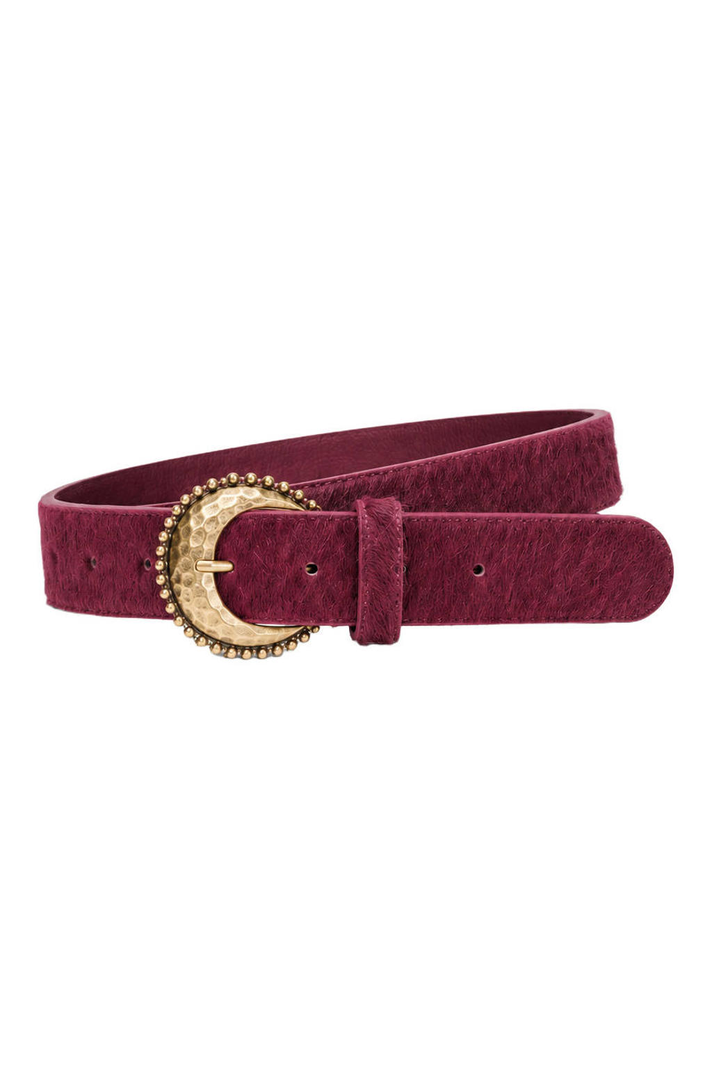 POM Amsterdam suede riem Raya roze