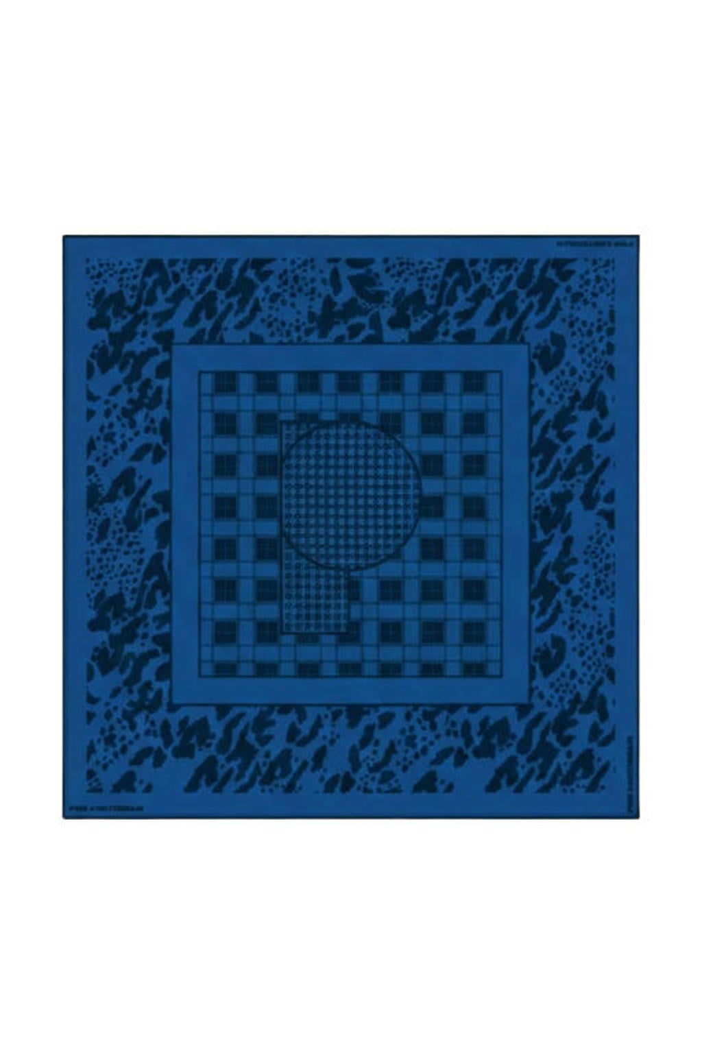 POM Amsterdam sjaaltje Maya blauw