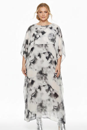 viscose jurk Plus Size - ecru
