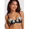 Hunkemöller Lindi voorgevormde beugel-bh - zwart/wit