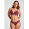 Hunkemöller Naomi brazilian slip - donkerroze