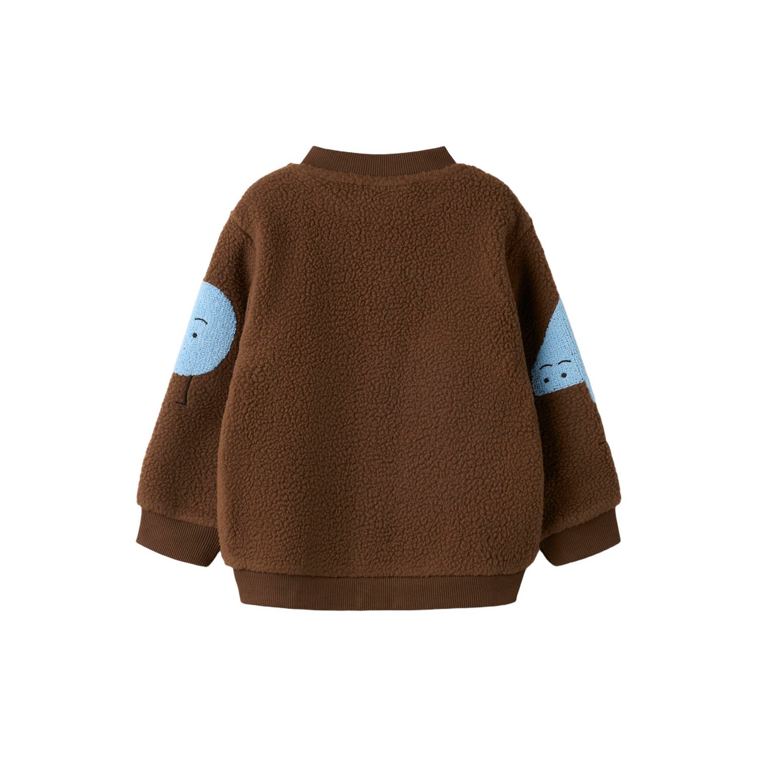 NAME IT MINI teddy baseball jacket bruin
