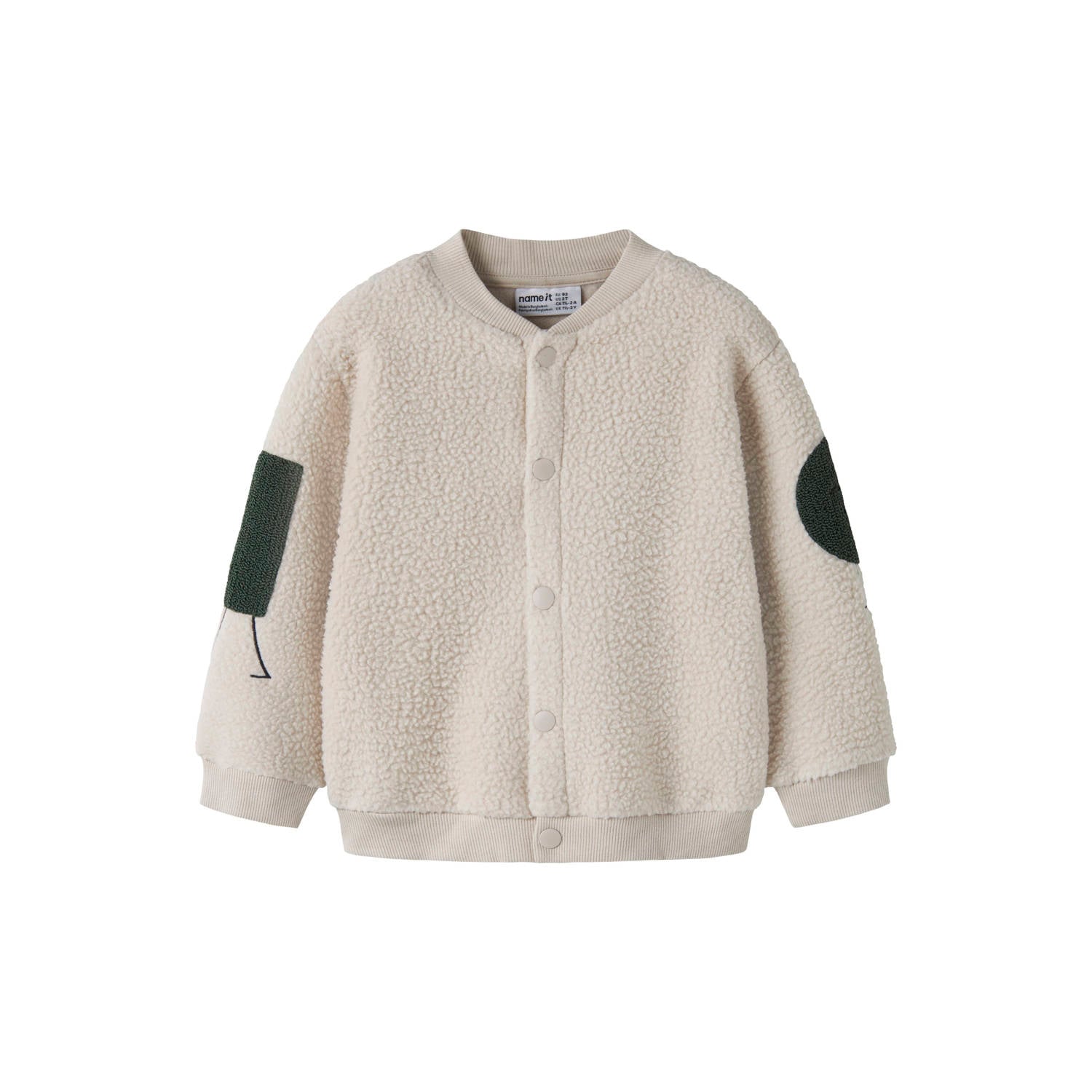 NAME IT MINI junior teddy jas beige