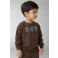 NAME IT MINI sweater met print - bruin