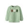 NAME IT MINI sweater met print - groen