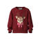 NAME IT MINI sweater met print - donkerrood