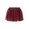 NAME IT MINI junior tule midi A-lijn rok met print - rood