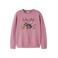 NAME IT KIDS sweater met print - roze
