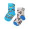 Happy Socks sokken met print - blauw/grijs (set van 2)