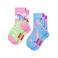 Happy Socks kids 2-pack unicorn sokken met print - roze/blauw (set van 2)
