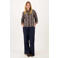 Zusss geruite blouse - bruin