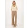 Zusss flared broek - beige