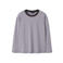 LMTD gestreepte longsleeve - lila/donkerbruin