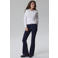 LMTD NLFBLIBLING flared jeans - donkerblauw