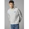 LMTD sweater met backprint - lichtgrijs/blauw