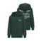 ONLY & SONS JUNIOR hoodie met backprint - donkergroen