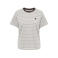 JDY rechtvallend T-shirt met krijtstreep - bruin