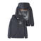 NAME IT KIDS rechtvallend sweatvest met backprint - blauw