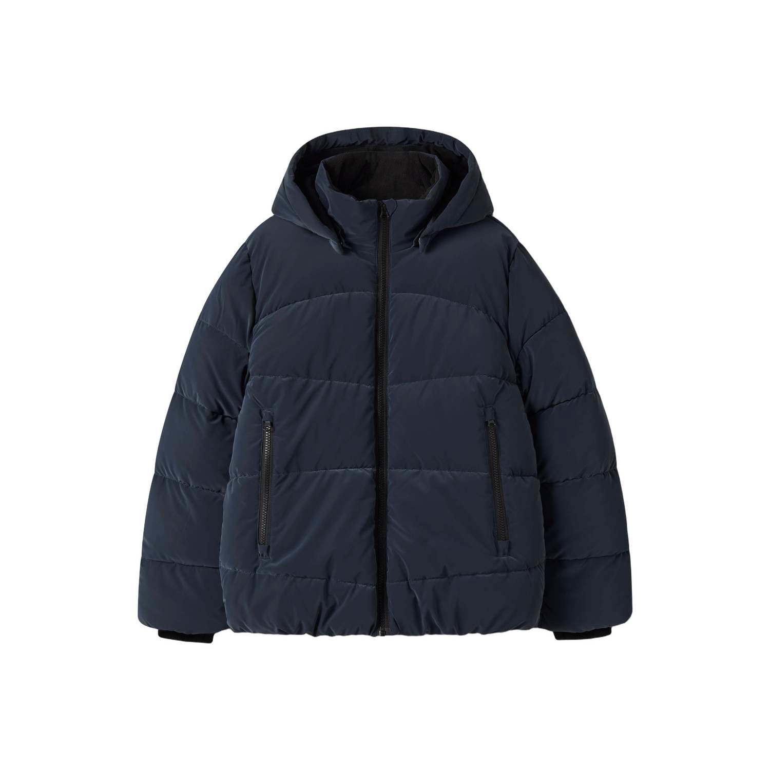 NAME IT KIDS junior pufferjas donkerblauw