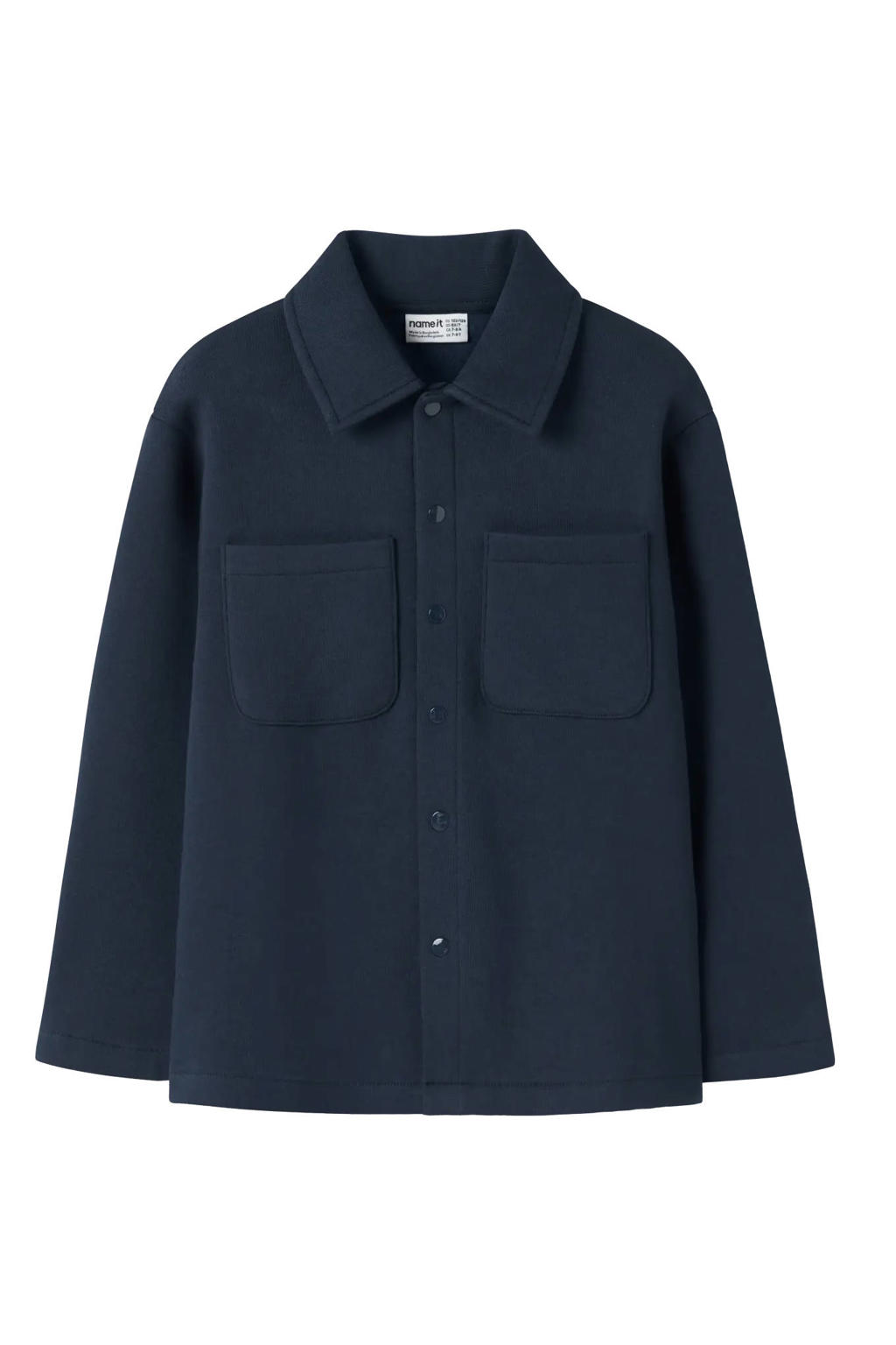 NAME IT KIDS overshirt - donkerblauw
