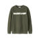 NAME IT KIDS sweater met tekstprint - olijfgroen