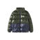 NAME IT KIDS katoenen winterjas - groen/blauw
