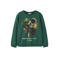 NAME IT KIDS sweater met print - donkergroen