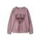 NAME IT KIDS rechtvallende sweater met print - lila