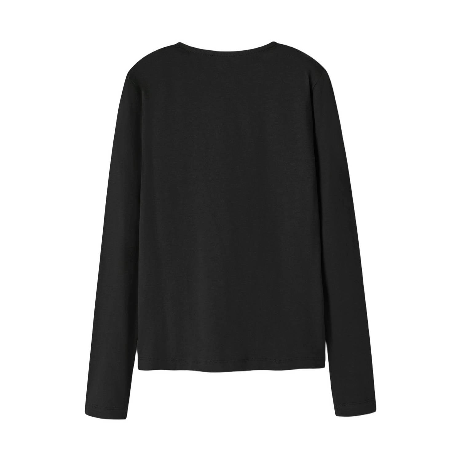NAME IT KIDS longsleeve met hartjes zwart