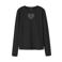 NAME IT KIDS longsleeve met hartjes - zwart