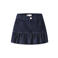NAME IT KIDS korte spijkerrok met glitters - donkerblauw